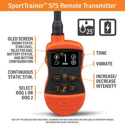 Show full view: SportDOG SportTrainer 575E Remote Training Dog Collar slide 3 of 8