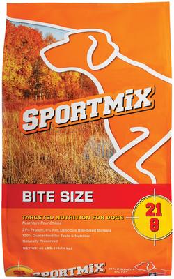 Show full view: SPORTMiX Bite Size Adult Dry Dog Food, 40-lb bag slide 1 of 8