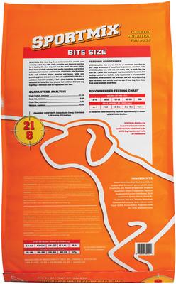 Show full view: SPORTMiX Bite Size Adult Dry Dog Food, 40-lb bag slide 3 of 8