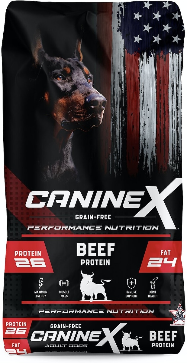 SPORTMIX CanineX Performance Beef Formula Dry Dog Food, 40-lb bag