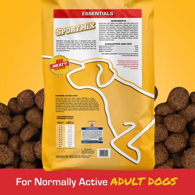 Show full view: SPORTMiX Essentials Adult Chicken Dry Dog Food, 40-lb bag slide 4 of 7