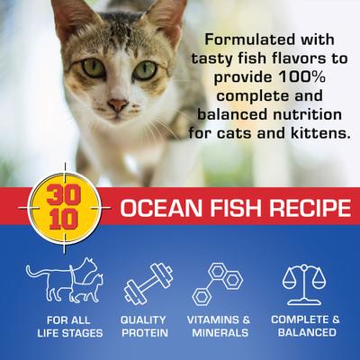 Show full view: SPORTMiX Ocean Fish Recipe Dry Cat Food, 12-lb bag slide 5 of 8