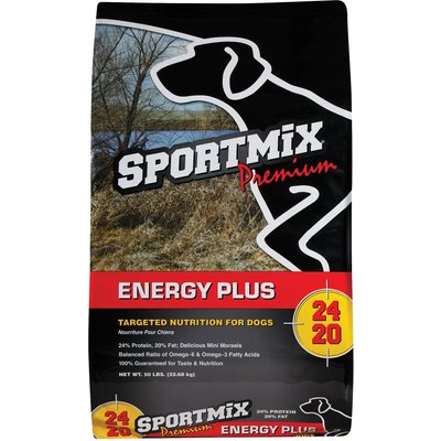 SPORTMiX SPORTMiX Premium Energy Plus Adult Dry Dog Food, 100-lb bundle