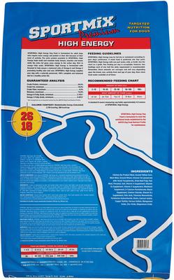Show full view: SPORTMiX Premium High Energy 26/18 Adult Dry Dog Food, 50-lb bag slide 3 of 8