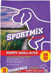 SPORTMiX Premium Small Bites Puppy Dry Dog Food, 33-lb bundle