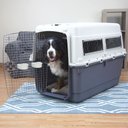 SportPet Designs Airline Approved Dog Kennel, Grey, 3X-Large: 48-in