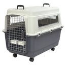 SportPet Designs Airline Approved Dog Kennel, Grey, XX-Large: 39-in