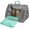 Show in main carousel: SportPet Designs Travel Master Collapsible Dog & Cat Carrier, Dark Grey & Teal, X-Large slide 3 of 7