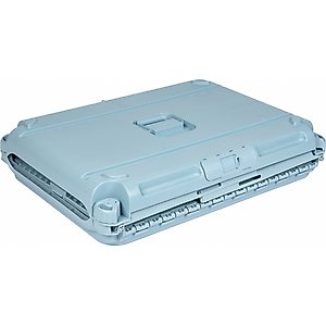 SportPet Designs Collapsible Dog Kennel, Blue, Medium: 30-in