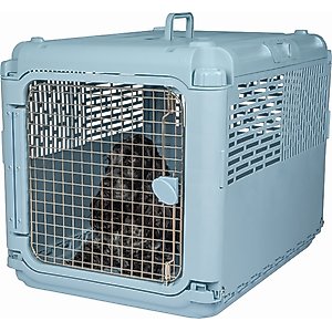SportPet Designs Collapsible Dog Kennel, Blue, Medium: 30-in