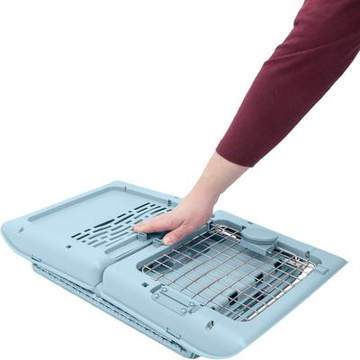 Show full view: SportPet Designs Collapsible Dog Kennel, Blue, X-Small: 19-in slide 5 of 10