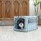 Show in main carousel: SportPet Designs Collapsible Dog Kennel, Blue, X-Small: 19-in slide 7 of 10