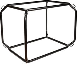 SportPet Designs Guardian Dog Kennel Roll Cage & Tethers, Grey, 37-in