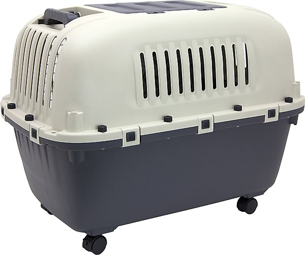 Show full view: SportPet Designs Multifunctional Airline Approved Dog Carrier, Grey, 34-in slide 3 of 9