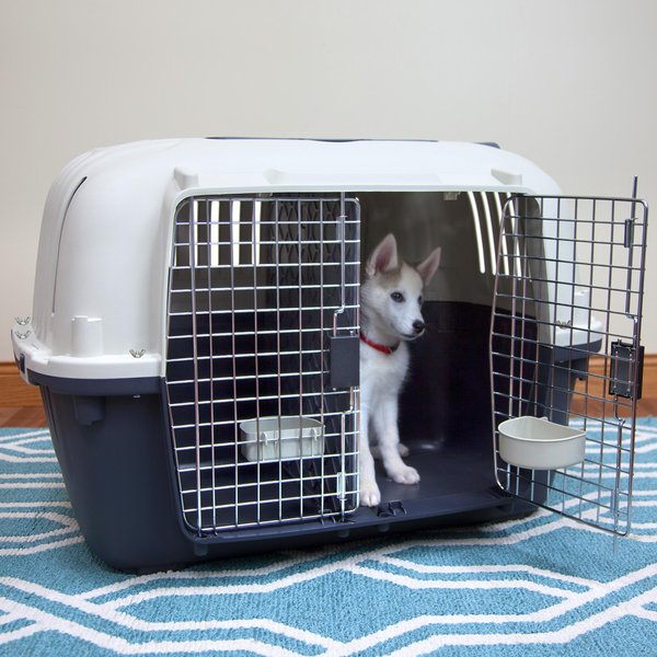 Show full view: SportPet Designs Multifunctional Airline Approved Dog Carrier, Grey, 34-in slide 2 of 9