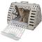 Show in main carousel: SportPet Designs Travel Master Collapsible Dog & Cat Carrier with Plush Bed, Grey & Blue, X-Large slide 2 of 11