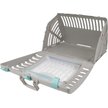 Show in main carousel: SportPet Designs Travel Master Collapsible Carrier with Cat & Dog Plush Bed, Grey & Blue, X-Large slide 4 of 11
