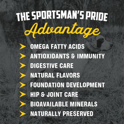 Show full view: Sportsman's Pride Classic 27/17 Active Adult & Puppy Dry Dog Food, 40-lb bag slide 4 of 12