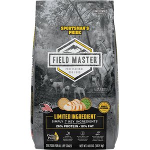 Sportsman's Pride Field Master 26/18 Limited Ingredient Dry Dog Food, 40-lb bag