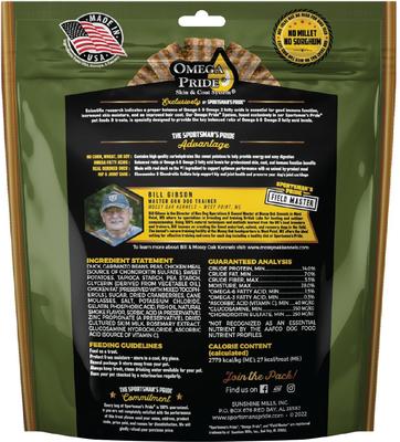 Show full view: Sportsman's Pride Field Master Active Hip & Joint Duck, Sweet Potato & Berry Recipe Grain-Free Jerky Bites Dog Treats, 20-oz bag slide 3 of 11