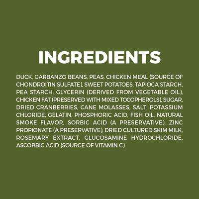 Show full view: Sportsman's Pride Field Master Active Hip & Joint Duck, Sweet Potato & Berry Recipe Grain-Free Jerky Bites Dog Treats, 5-oz bag slide 6 of 11