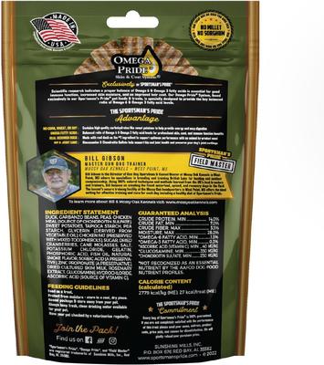 Show full view: Sportsman's Pride Field Master Active Hip & Joint Duck, Sweet Potato & Berry Recipe Grain-Free Jerky Bites Dog Treats, 5-oz bag slide 3 of 11