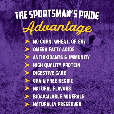 Show full view: Sportsman's Pride Field Master Grain-Free Chicken, Sweet Potato, & Berry Recipe Dry Dog Food, 30-lb bag slide 4 of 11