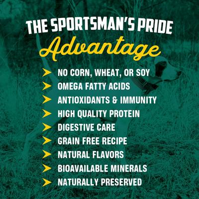 Show full view: Sportsman's Pride Field Master Grain-Free Salmon & Sweet Potato Recipe Dry Dog Food, 30-lb bag slide 4 of 11