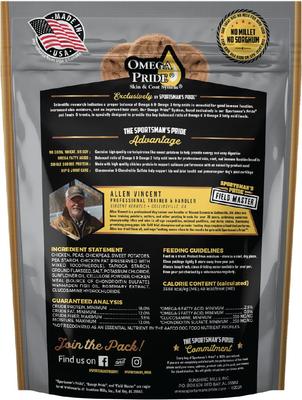 Show full view: Sportsman's Pride Field Master Healthy Hip & Joint Chicken & Sweet Potato Recipe Grain-Free Dog Treats, 3-lb bag slide 3 of 10