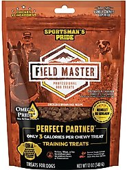 Sportsman's Pride Field Master Perfect Partner Chicken & Brown Rice Recipe Training Dog Treats, 12-oz bag