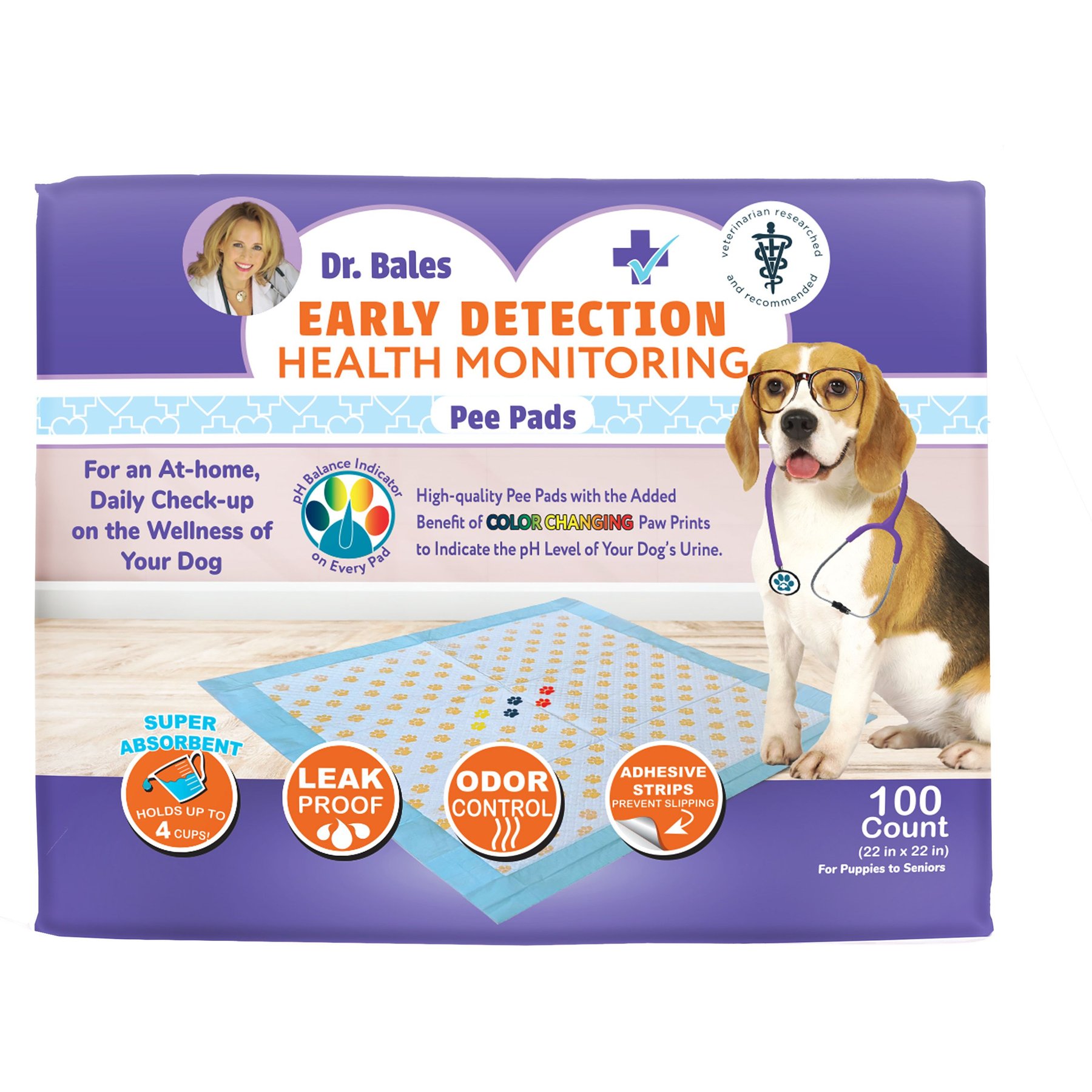 Spot Dr. Bales Pee Pads, 100 count