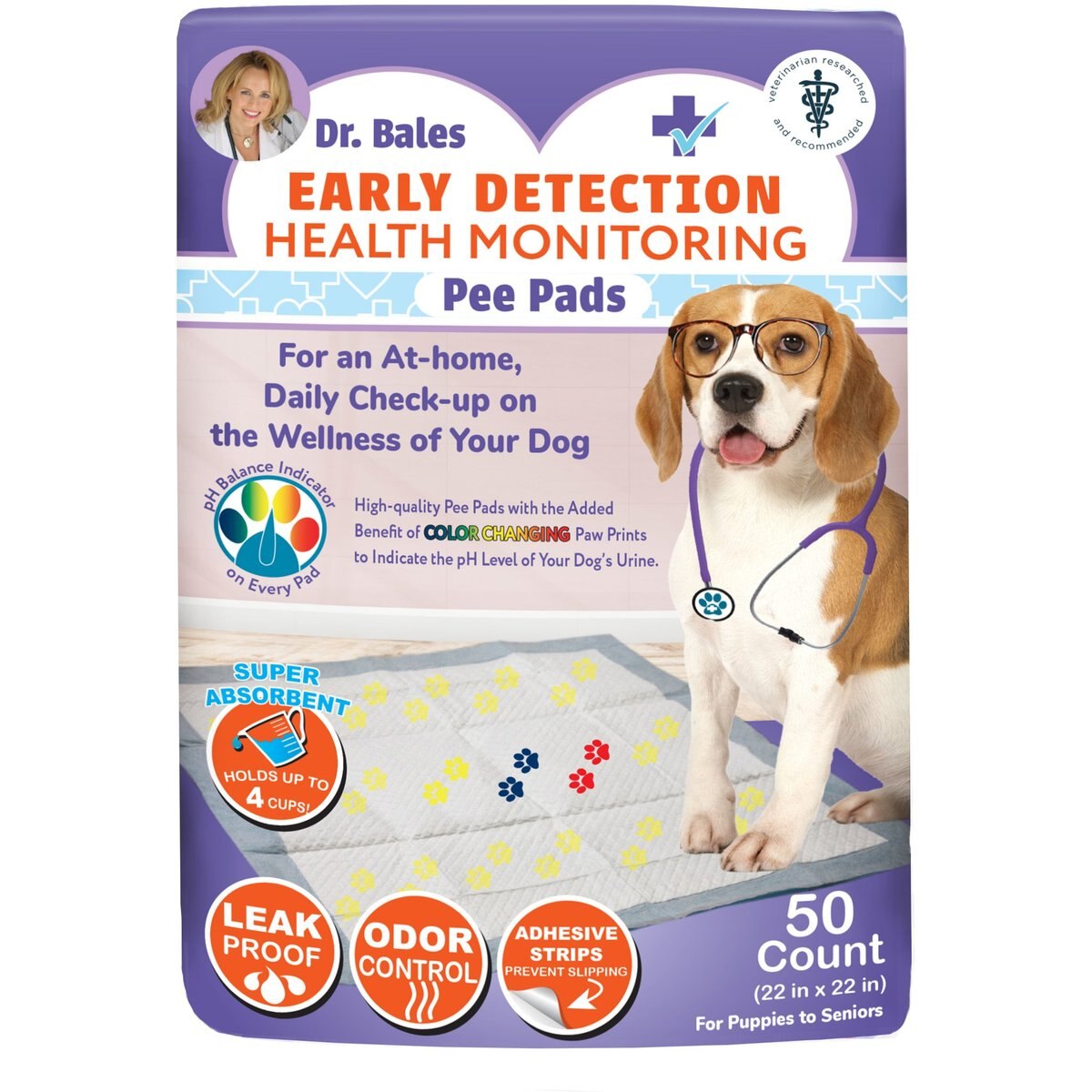 Spot Dr. Bales Pee Pads, 50 count