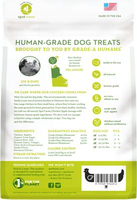 Show full view: Spot Farms Chicken Apple Sausage Recipe Dog Treats, 12.5-oz bag slide 3 of 8