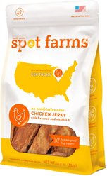 Spot Farms Chicken Jerky with Flaxseed & Vitamin E Human-Grade Jerky Dog Treats, 12-oz bag slide 2 of 3