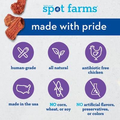 Show full view: Spot Farms Chicken Nuggets Dog Treats, 12-oz bag slide 6 of 9