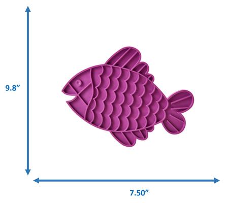 Show full view: Spot Lick Mat Fish Dog Toy, 9.75-in slide 4 of 6