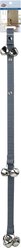 Spotty Adjustable Dog Training Potty Bells, Grey, 35-in