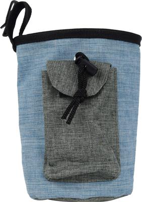 Show full view: Spotty Canvas Training Treat Pouch with Bags, Blue, 30 count slide 3 of 3