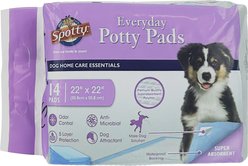 Spotty Everyday Puppy Pee Pads, 22 x 22-in, 14 count slide 1 of 2