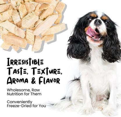 Show full view: Sprankles Chicken Breast Grain-Free Freeze-Dried Dog & Cat Treats, 3-oz bag slide 5 of 8