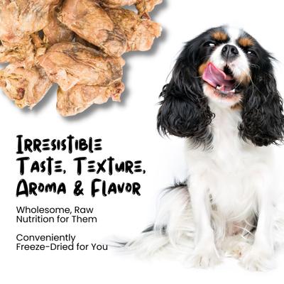 Show full view: Sprankles Duck Hearts Grain-Free Freeze-Dried Cat & Dog Treat, 6-oz bag slide 5 of 7