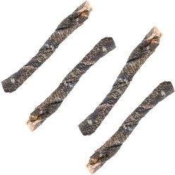 Sprankles Salmon Skin Stick Cigars Grain-Free Freeze-Dried Dog & Cat Treats, 4-oz bag