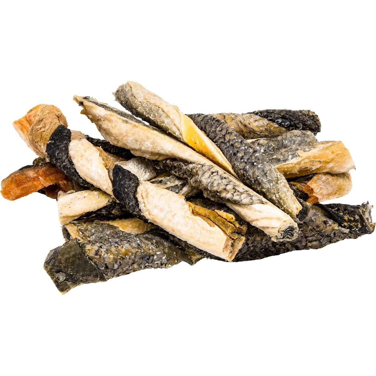 Sprankles Salmon Skin Stick Cigars Grain-Free Freeze-Dried Dog & Cat Treats, 8-oz bag