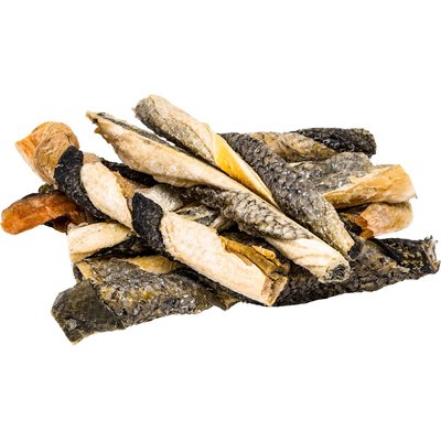 Sprankles Sprankles Salmon Skin Stick Cigars Grain-Free Freeze-Dried Dog & Cat Treats, 8-oz bag