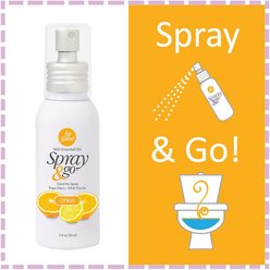 Spray & Go Toilet Pre-Spray Citrus Dog & Cat Air Freshener, 2-fl oz bottle slide 2 of 7