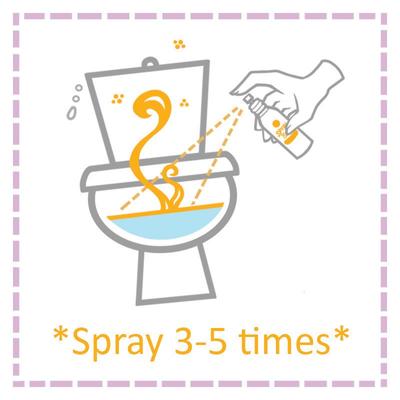Show full view: Spray & Go Toilet Pre-Spray Lavender Vanilla Dog & Cat Air Freshener, 2-fl oz bottle slide 4 of 8