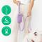 Show in main carousel: Springland Nylon Dog Walk Bag + Leash, Lilac, Regular: 5-ft long slide 2 of 6