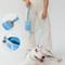 Show in main carousel: Springland Nylon Dog Walk Bag + Leash, Sky Blue, Small: 4-ft long slide 6 of 6