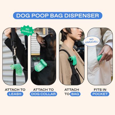 Show full view: Springland Poop Bag Dispenser with Bags, Unscented, Green slide 4 of 11