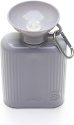 Springland Travel Dog Bottle, Gray, 44-oz